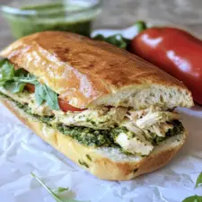 Chicken Pesto Sandwich