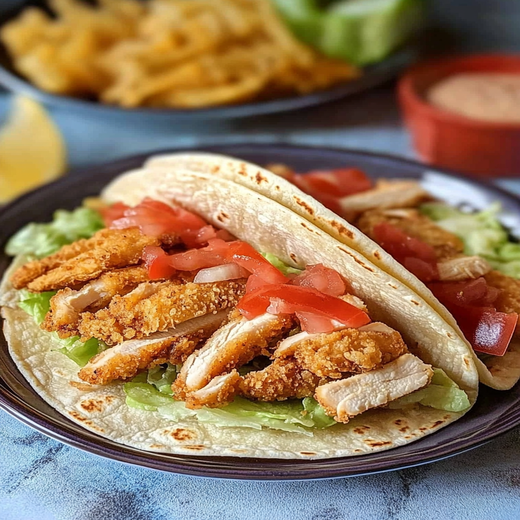 Crispy Chicken Tacos