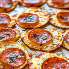 2 Ingredient Pizza Chips