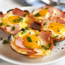 Ham & Cheese Egg Cups