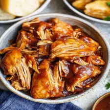 Easy Crockpot BBQ Chicken Recipe