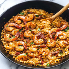 Cajun Shrimp and Rice Skillet