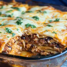 Taco Lasagna Bake