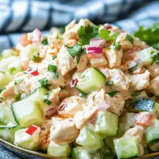 Cucumber Chicken Salad