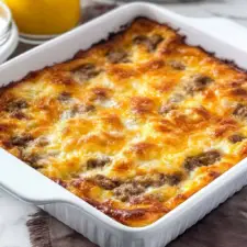 Crescent Roll Breakfast Casserole