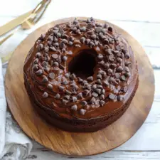 Keto Chocolate Ricotta Cake