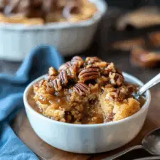 Pecan Pie Pudding Cake