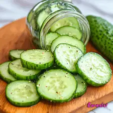 Refreshing Ranch Cucumbers