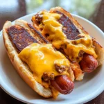 Air Fryer Grilled Cheese Hot Dogs