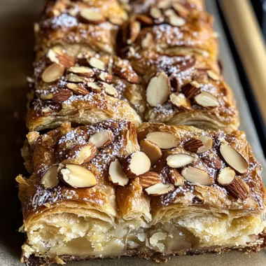 Almond Croissant Pastry Bars