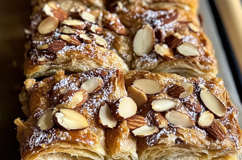 Almond Croissant Pastry Bars