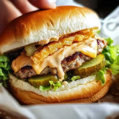 Big Mac Sliders Recipe