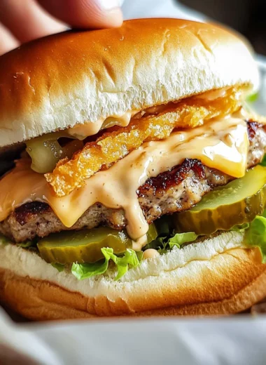 Big Mac Sliders Recipe