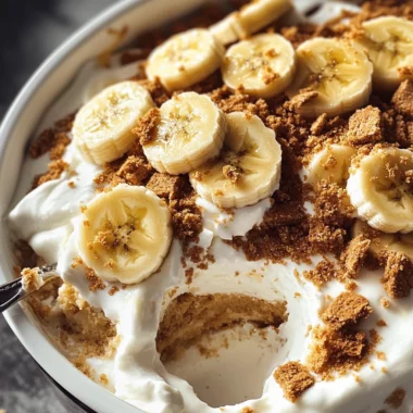 Biscoff Banana Pudding