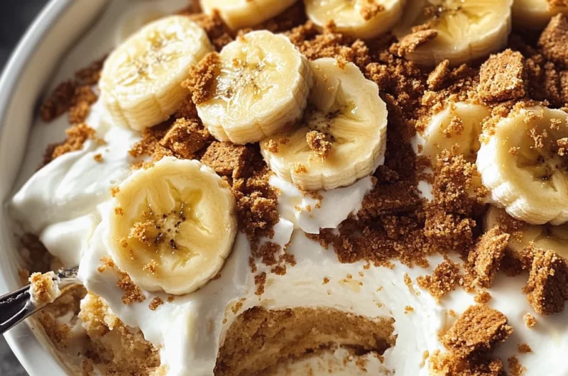 Biscoff Banana Pudding
