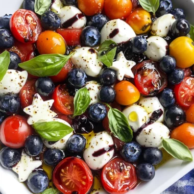 Blueberry Tomato Caprese