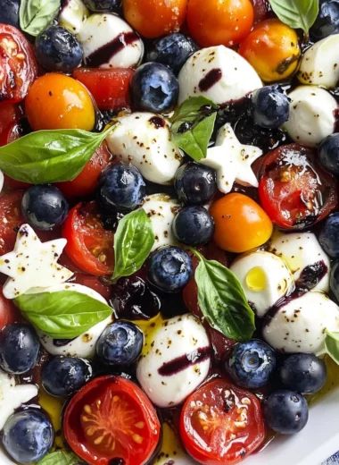 Blueberry Tomato Caprese