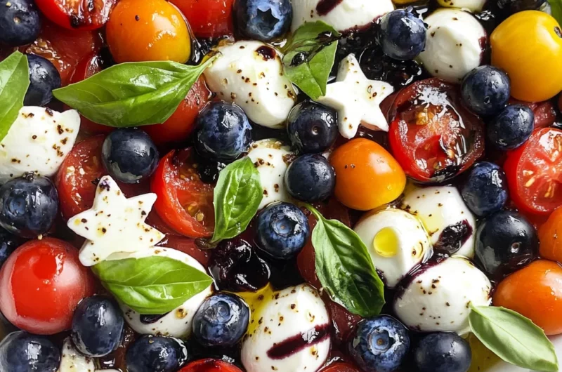 Blueberry Tomato Caprese