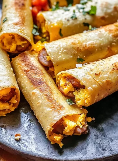 Breakfast Taquitos