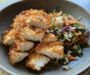 Crispy Coconut Crusted Chicken with Thai Slaw Recipe