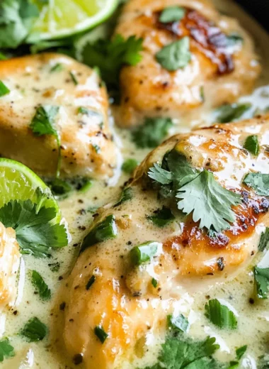 Creamy Coconut Lime Chicken