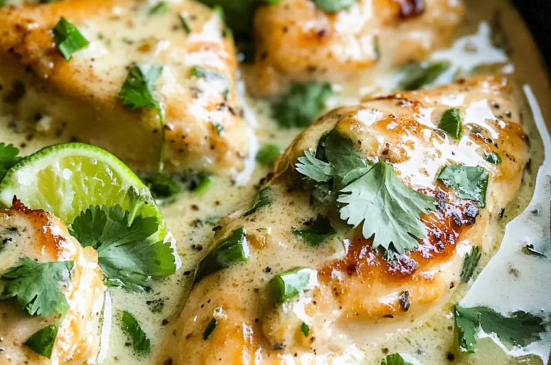Creamy Coconut Lime Chicken