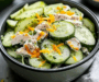 Refreshing Cucumber Snack Bowl: A Healthy Delight