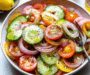 Refreshing Cucumber and Heirloom Tomato Salad Recipe