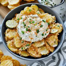 Fried Pickle Ranch Dip