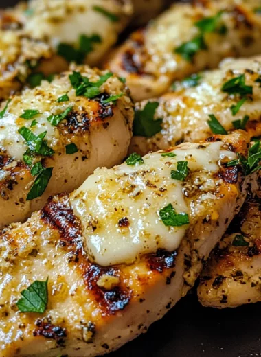 Garlic Parmesan Grilled Chicken