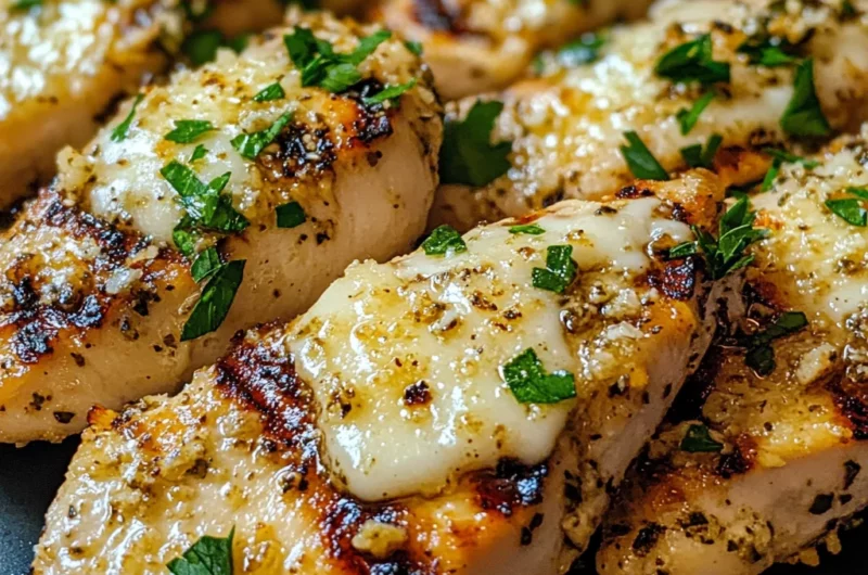 Garlic Parmesan Grilled Chicken