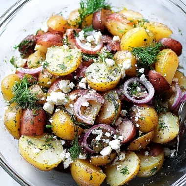 Greek Potato Salad Recipe