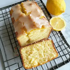 Healthy Greek Yogurt Lemon Loaf Cake