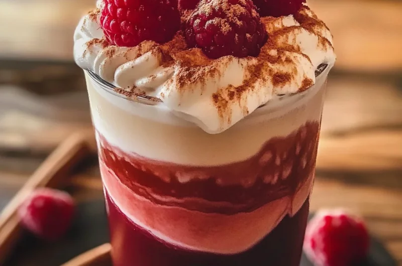 Iced Raspberry Vanilla Chai