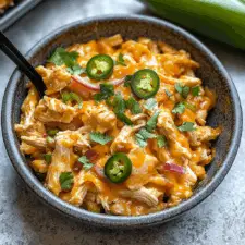 Jalapeo Buffalo Chicken Casserole