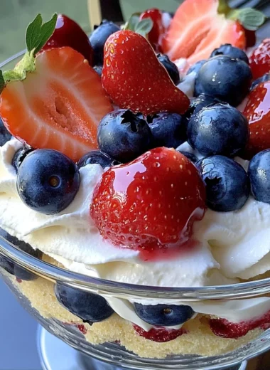 Layered Berry Trifle