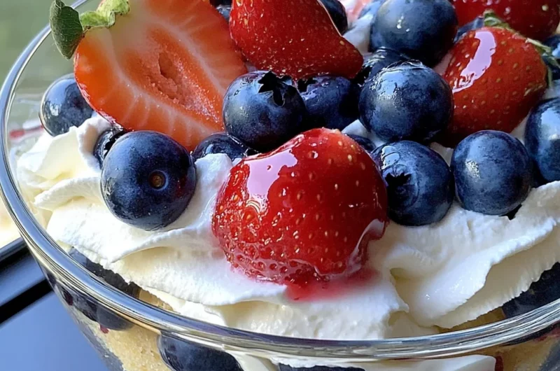 Layered Berry Trifle