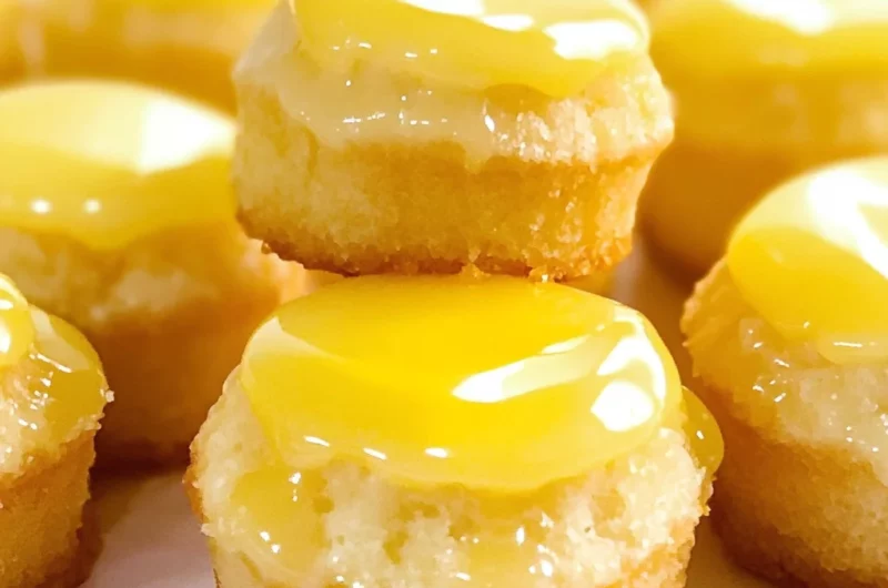Lemon Drop Mini Cakes