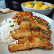 Lemon Honey Glazed Chicken