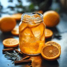 Orange Cinnamon Iced Tea