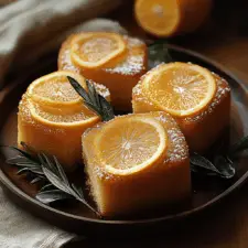 Orange Ginger Honey Cakes