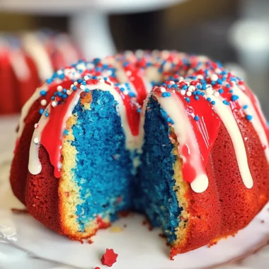 Patriotic Bundt Cake