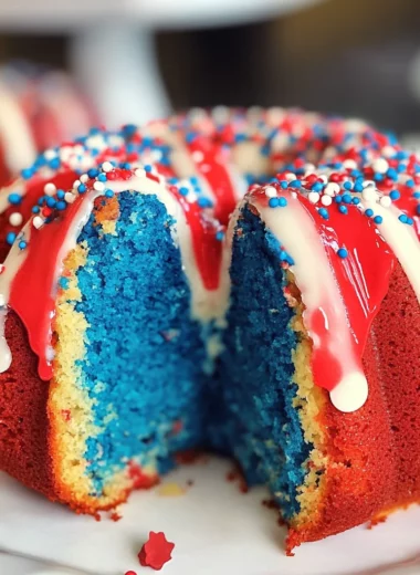 Patriotic Bundt Cake