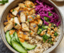 Delicious Peanut Chicken Power Bowls in 30 Minutes