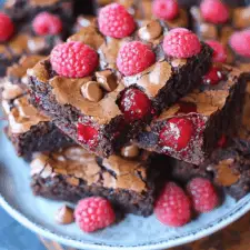 Raspberry Brownies