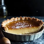 Salted Whiskey Honey Pie