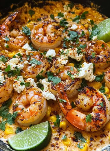 Shrimp and Creamed Corn (30 Minutes, One-Pan)