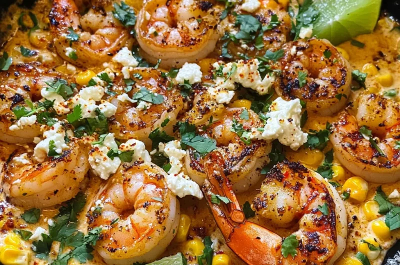 Shrimp and Creamed Corn (30 Minutes, One-Pan)