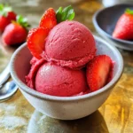 Strawberry Sorbet
