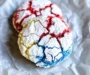 4th of July Crinkle Cookies